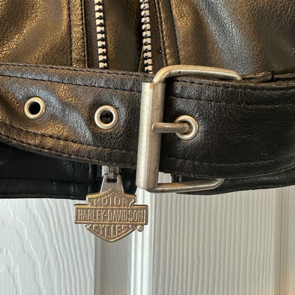 Toddler Harley Davidson Leather Jacket - Picture 5 of 11